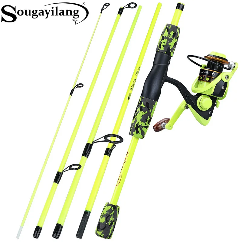 Fishing Line Spooler - Sougayilang Set Canna da Pesca Portatile