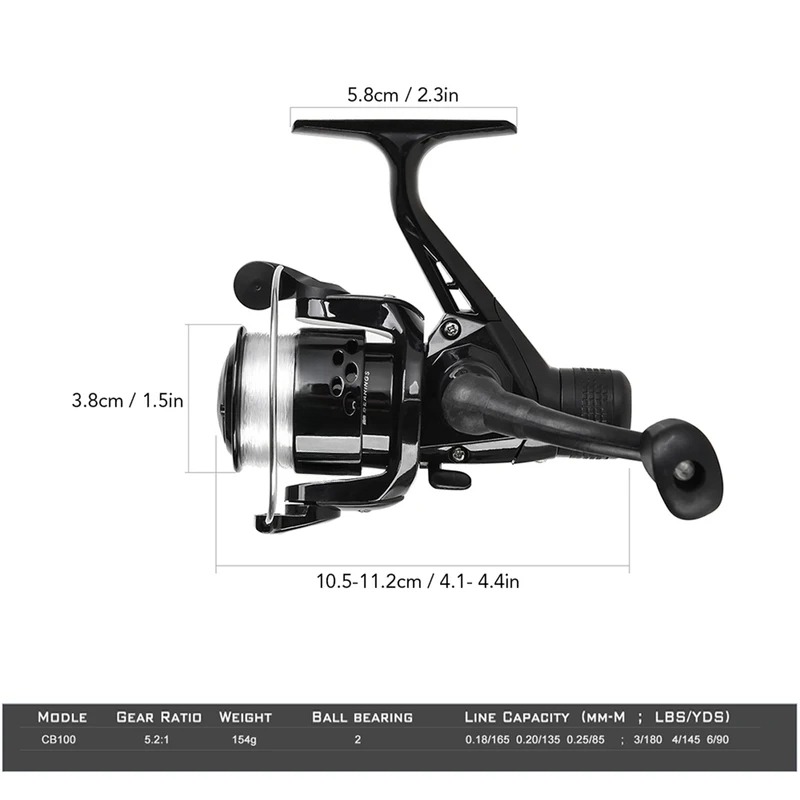 BRAVMAK 2.1/2.3 mCanna da pesc - Fishing Line Box recensione e prezzo